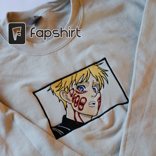 Eren Yeager Shirt, Armin Arlert Tshirt, Anime Shirt, Attack on Titan Shirt,Attack Titan Shirt,Eren Yeager Embroidered sweatshirt