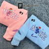 Cute Matching Pink Yoshi and Birdo Sweatshirt | Cute Crewneck Sweatshirt | Matching Crewneck Sweatshirt