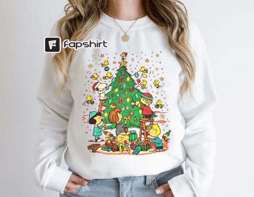 Vintage Peanuts Shirt, Snoopy Charlie Brown Christmas, Christmas Sweatshirt, Charles Xmas Brown Sweatshirt, Christmas Shirt, Christmas Gifts