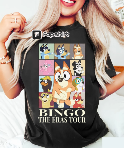 Bingo The Eras Tour Shirt, Bluey Bingo…