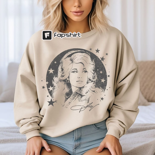 Retro Dolly Parton Country Music Sweatshirt, Dolly Parton Graphic T-Shirt, Dolly Parton Comfort Colors Shirt, Western Women Shirt.