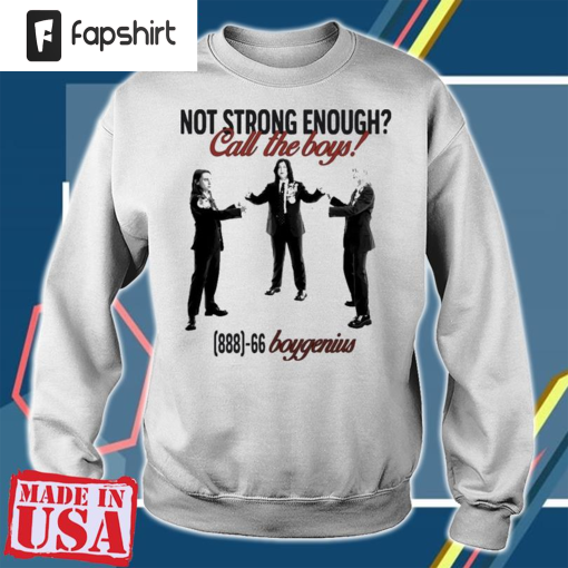 Call Boygenius Not Strong Enough T-Shirt