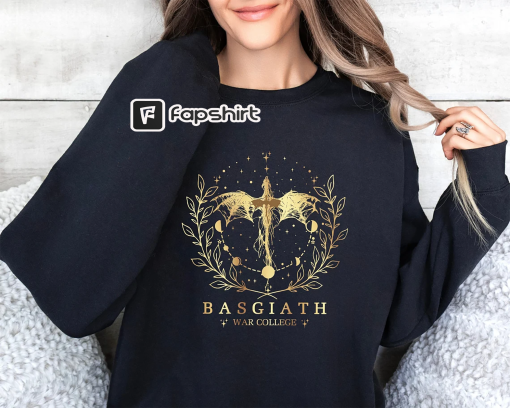 Basgiath War College Double-side Sweatshirt, Fourth Wing Sweater, Fly or Die, Fourth Wing Riders Quadrant, Violet Sorrengail, Bookish Hoodie