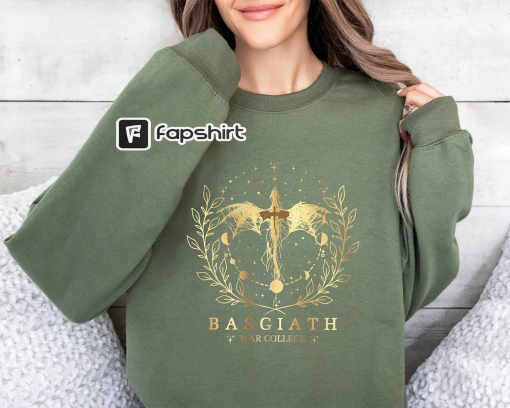 Basgiath War College Double-side Sweatshirt, Fourth Wing Sweater, Fly or Die, Fourth Wing Riders Quadrant, Violet Sorrengail, Bookish Hoodie