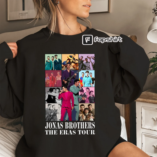 Jonas Brothers Eras Tour Shirt, Five Albums One Night Concert, Jonas Brothers Tour Shirt, Jonas Brothers Concert 2023, JB Fan gifts