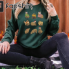 The Wizard Tarot Card Sweatshirt, Witchy Frog Shirt, Trendy Goblincore Clothing, Cottagecore Mushroom Tee, Tarot Lover Gift