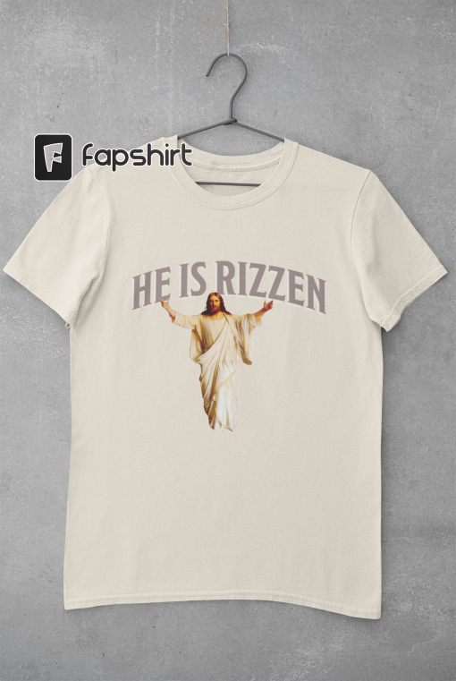 He is Rizzen Meme T-shirt | meme y2k, funny shirt, gag tee