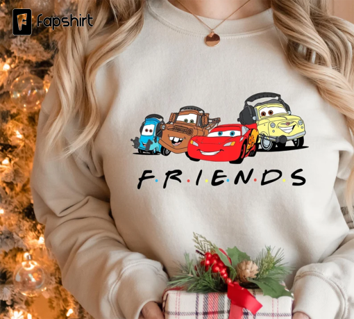 Disny Cars Friends Sweatshirt and Hoodie – Lightning McQueen Shirt – Cars Land Shirt – Cars Birthday Shirt – Disny Family Vacation Shirt