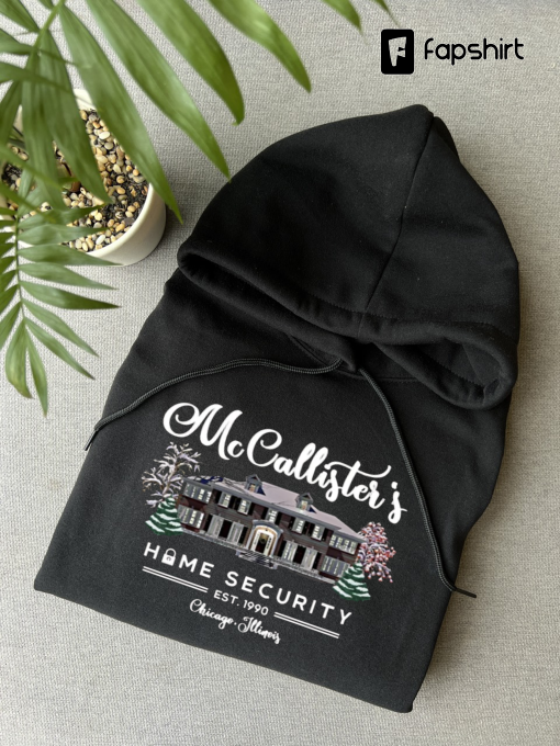 McCallister Home Security Christmas T-Shirt – Vintage Christmas T-Shirt – Home Security – Funny Holiday Tee