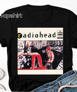 Radiohead vintage shirt, Vintage style 90s Gift…