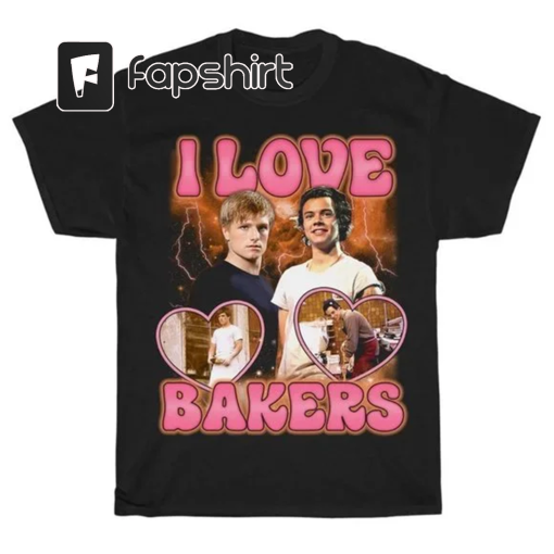 I Love Bakers Shirt, Harry Styles Shirt, Peeta Mellark Vintage Hoodie, Gift T-Shirt, Best Peeta Mellark SweatShirt Gift Idea Fan