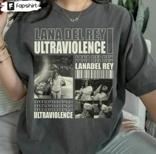 Lana Del Rey Vintage Shirt, Ultraviolence Sweater Short Sleeve