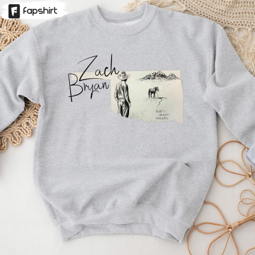 Zach Bryan Sweatshirt – Heading South American Vintage Hoodie Tee Top