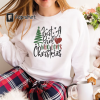 Women’s Christmas Sweatshirt, Just A Girl Who Loves Christmas, Christmas Gift Shirt, Christmas Lover Shirt, Holiday Winter Shirt