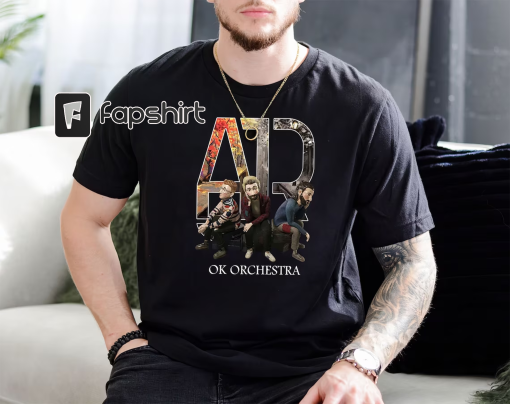 AJR Band T-Shirt, Ajr Band ok Orchestra Tour T Shirt, AJR Band Shirt, AJR Brothers Shirt, Indie Pop Band Shirt Hoodie Sweatshirt