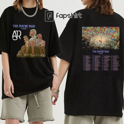 AJR The Maybe Man Tour 2024 Tour Shirt, AJR Band Fan Shirt, The Maybe Man 2024 Concert Shirt, AJR 2024 Concert Shirt For Fan , Gift For Fans