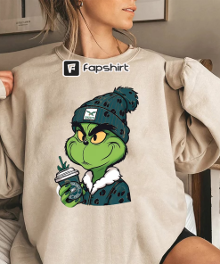 Grinch Boujee Philadelphia Christmas Sweatshirt, Grinch Leopard…