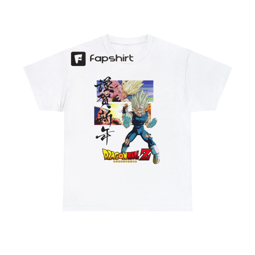 Anime inspired Vintage Shirt Majin Vegeta Anime Graphic T-shirt Japan Manga Animation Anime Tee T-shir