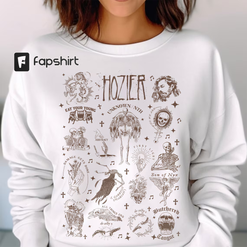 Unreal Unearth Tour 2023 Merch, Vintage Hozier, Hozier Fan Gift Unisex T Shirt Sweatshirt Hoodie