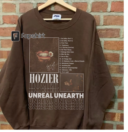 UnReal UnEarth Album Hozier Music Shirt, Hozier Unisex Gift Bootleg Hozier album tshirt, Hozier Shirt,HozierGift for men women unisex tshirt