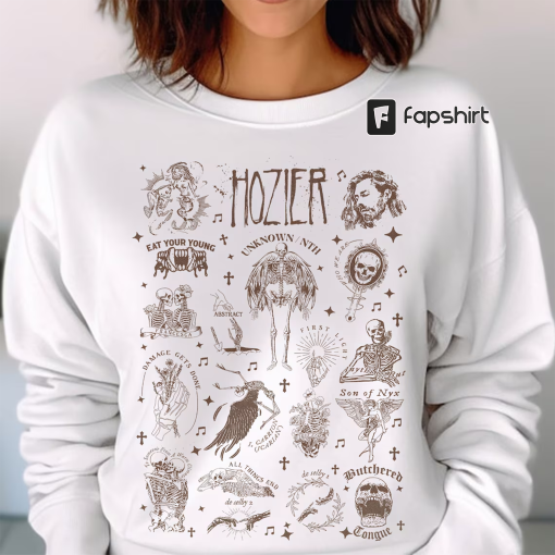 Unreal Unearth Tour 2023 Merch, Vintage Hozier, Hozier Fan Gift Unisex T Shirt Sweatshirt Hoodie