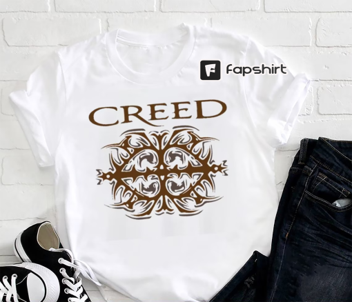 Vintage Creed Band Logo T-Shirt, Creed Band Fan Gift Shirt, Creed 2024 Tour Unisex Shirt, Rock Band Creed Graphic Shirt, Creed Band Merch