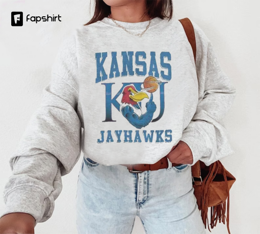 Kansas City Hoodie, Vintage 90s University of Kansas Jayhawks KU Sweatshirt, University of Kansas Sweatshirt, Kansas City Shirt,Gift for fan