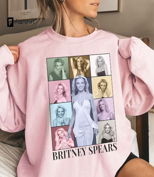 Britney Spears Shirt Sweatshirt, Vintage Britney Spears Shirt, Vintage Britney Spears Eras Style Shirt