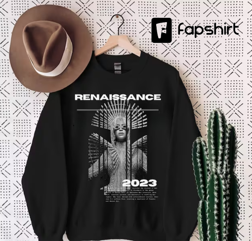 Beyoncé Renaissance World Tour, Custom Sweatshirt, Renaissance Film, Tour Merch Beyoncé Renaissance Album, Personalized Concert Merch 2023