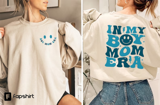 In My Boy Mom Era Sweatshirt, Boy Mama Sweatshirt, Boy Mom Club, Boy Mom Sweatshirt, New Mom Gift, Gender Reveal, Expecting Mom Gift