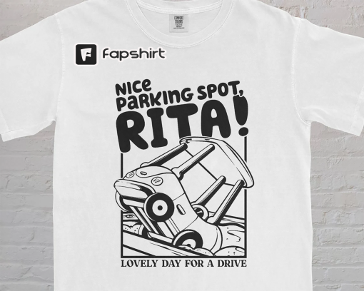 Bluey Nice Parking Spot Rita Shirt | Comfort Colors | Rita | Janet | Bingo