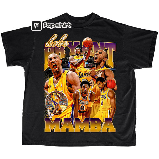 Kobe Bryant, Mamba, Homage, Shirt