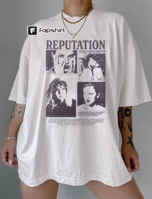 Vintage Reputation T-Shirt, Reputation Merch, Taylor Swiftie Eras Tour, Taylor Swiftie Gift For Fan, Reputation Sweatshirt, Taylor Hoodie