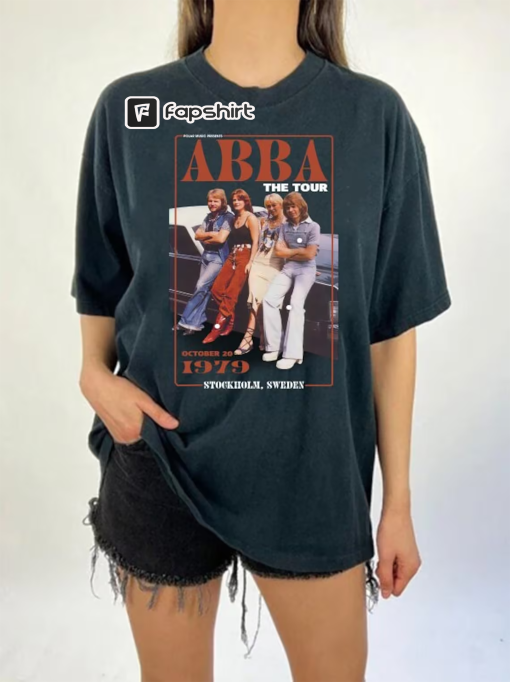 The A.BB.A shirt, 1979 Vintage Shirt, Gift shirt, Unisex shirt