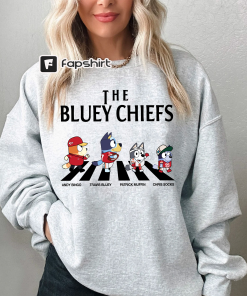 The Bluey Chiefs Shirt, Abbey Road Shirt,…