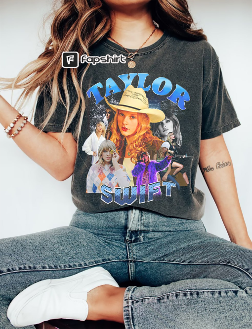 Swiftie Vintage 90s Style Shirt, The Eras Tour 2023 T-Shirt, Gift For Fan, TS Swiftie Concert Outfit Ideas, Music Country Tees