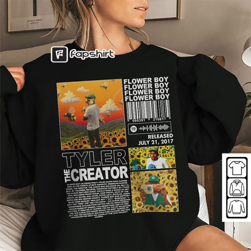 Tyler The Creator Flower Boy Album Shirt