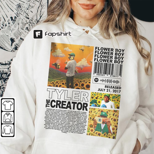 Tyler The Creator Flower Boy Album Shirt