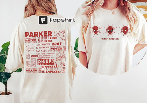 Peter Paker Spiderman Shirt