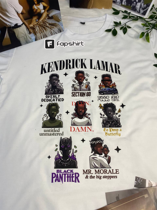 Funny Kendrick Lamar Full Album Shirt