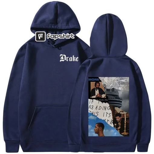 Drake Inspired Album Cover Hoodies – Hip Hop Fashion for Men’s Autumn/Winter Style, Drake 21 Savage Tour Shirt, It’s All A Blur Tour Shirt