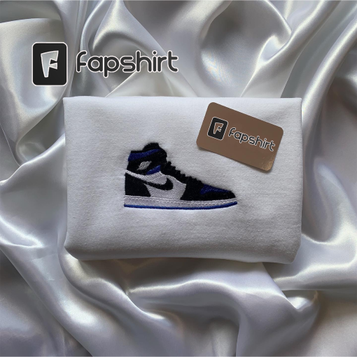 Jordan Shoes Drip Unisex Shirt To Match Sneaker Royal Reimagined 1s Tee, AJ 1 High OG Royal Embroidered T-Shirt, Hoodie, Sweatshirt