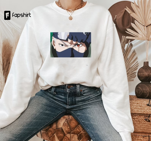 Kakashi Naruto Hoodie,Anime Manga Crewneck,Naruto Anime Hoodie,Anime Lovers, Anime Character,Manga Hoodie,Japanese Anime,Hokage Kakashi