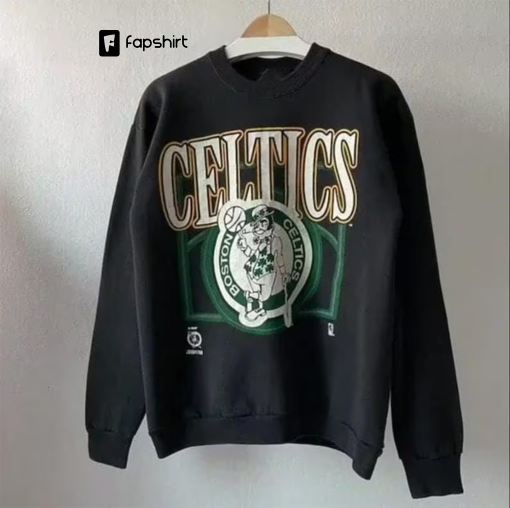 Vintage 90s Boston Basketball Sweatshirt, Celtics Shirt, Anniversary Gifts, Sport Lovers Gifts, Unisex Tshirt Crewneck Hoodie