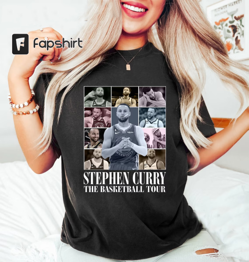 Stephen Curry Shirt, Vintage Stephen Curry Sweatshirt, Stephen Curry Golden State Basketball Merch, Basketball American Eras Tour Fan Gift