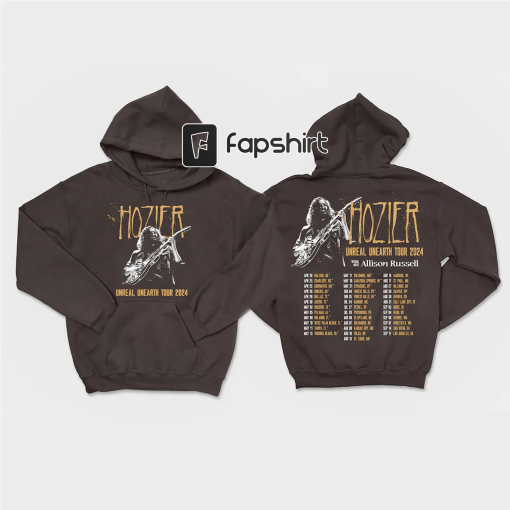 2024 Hozier Tour Unisex Shirt, Hozier Unreal Unearth Tour 2024 Shirt, Hozier Tour Merch, Hozier Unreal Unearth Album, Hozier Fan Gift Shirt