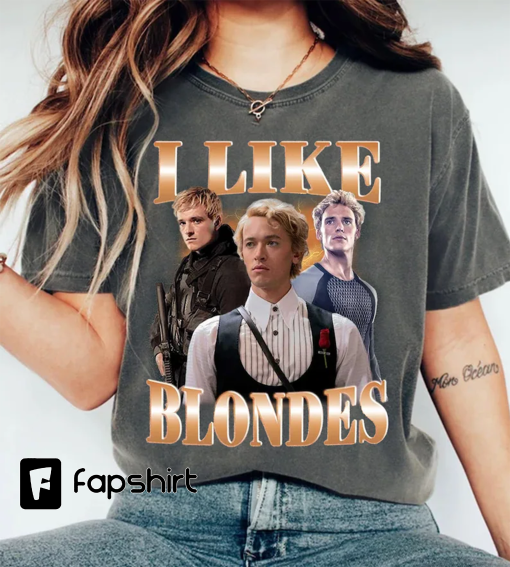 Vintage I Like Blondes Shirt,Coriolanus Snow Sweatshirt,I Can Fix Him Shirt,Coriolanus Fans Gift,Coriolanus Movie Comfort colors Shirt