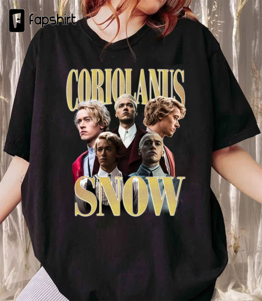 Coriolanus Snow T-shirt Sweatshirt, President Snow Shirt, Coriolanus Fans Gift, Coriolanus Shirt, Coriolanus Movie Shirt