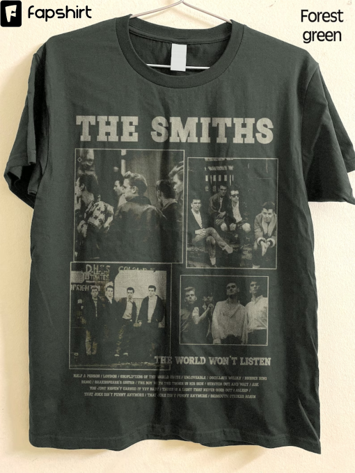 The World Won’t Listen Album The Smiths T-shirt The Smiths Sweatshirt, The World Won’t Listen Album ,The Smiths Gift for men women unisex