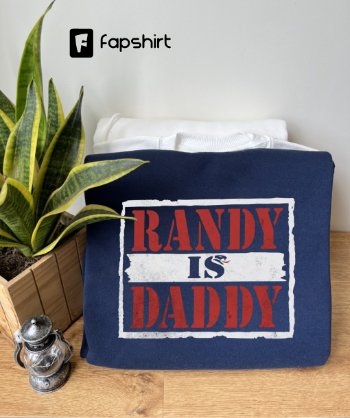 Randy Orton “Randy is Daddy” Soft-Style T-Shirt, WWE RKO Randy Orton Tee, WWE Wrestling Gift, Funny Wrestling Shirt